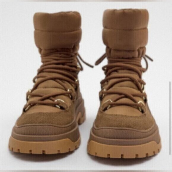 ZARA Puffer Boots Sz 6.5 NWT - Picture 6 of 6